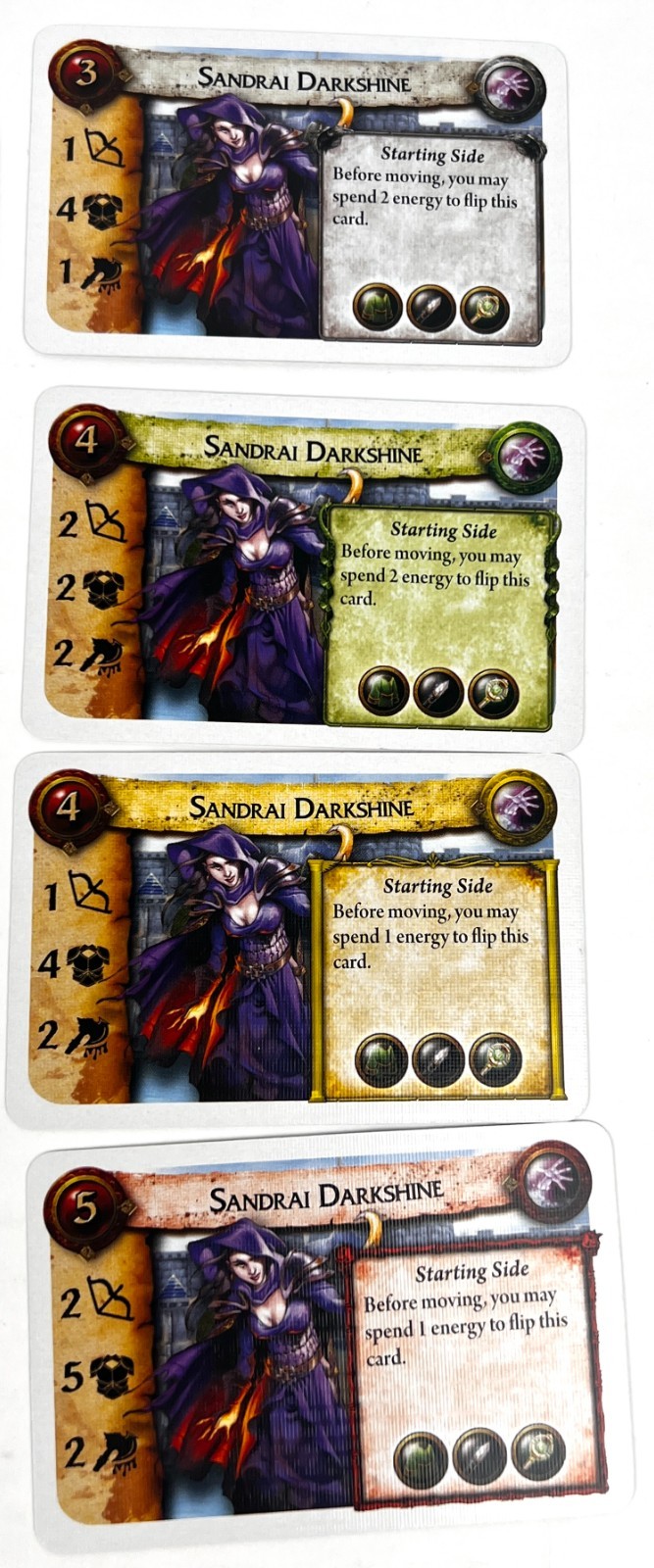 2008 World of Warcraft The Adventure Board Game Character Card Lot of 27