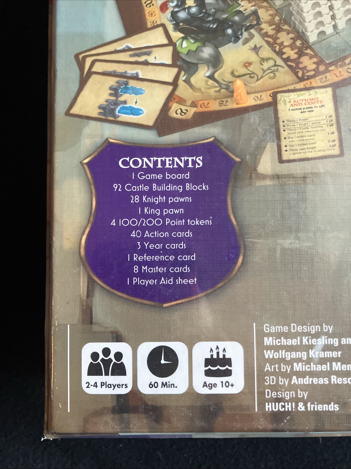 Torres ‘Rebuild A City, Empire’ Board Game 2-4 Players Huch! 2017 COMPLETE