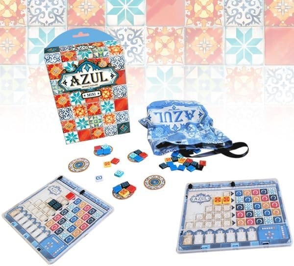 Charming Mini Board Game – Tile Placement Strategy for Family Fun & Travel Play