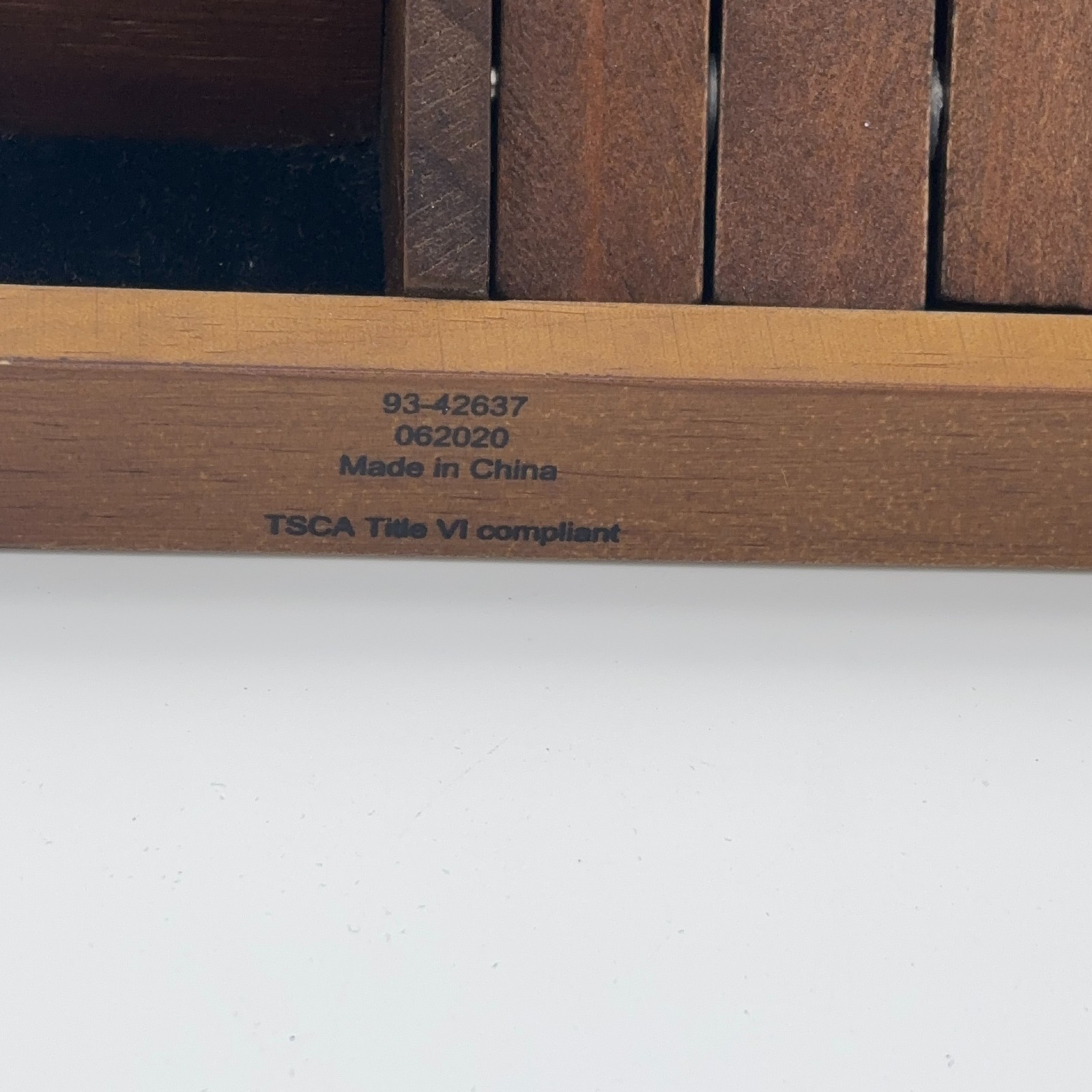 Hey Play 4-Player Wooden Shut the Box Dice Game 10-Number Tiles
