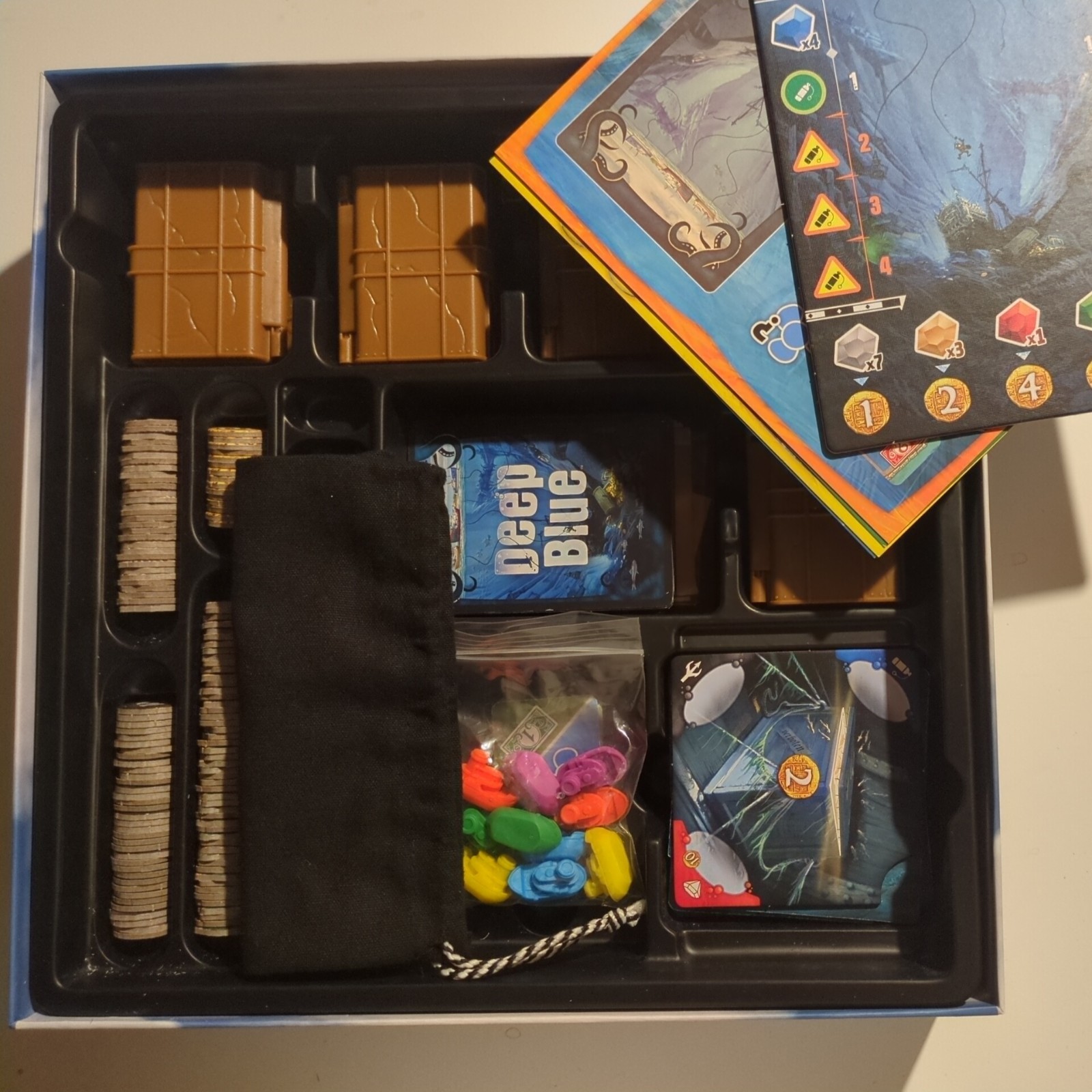 2019 Deep Blue Board Game Days of Wonder Asger Harding Granerud Excellent Cond.