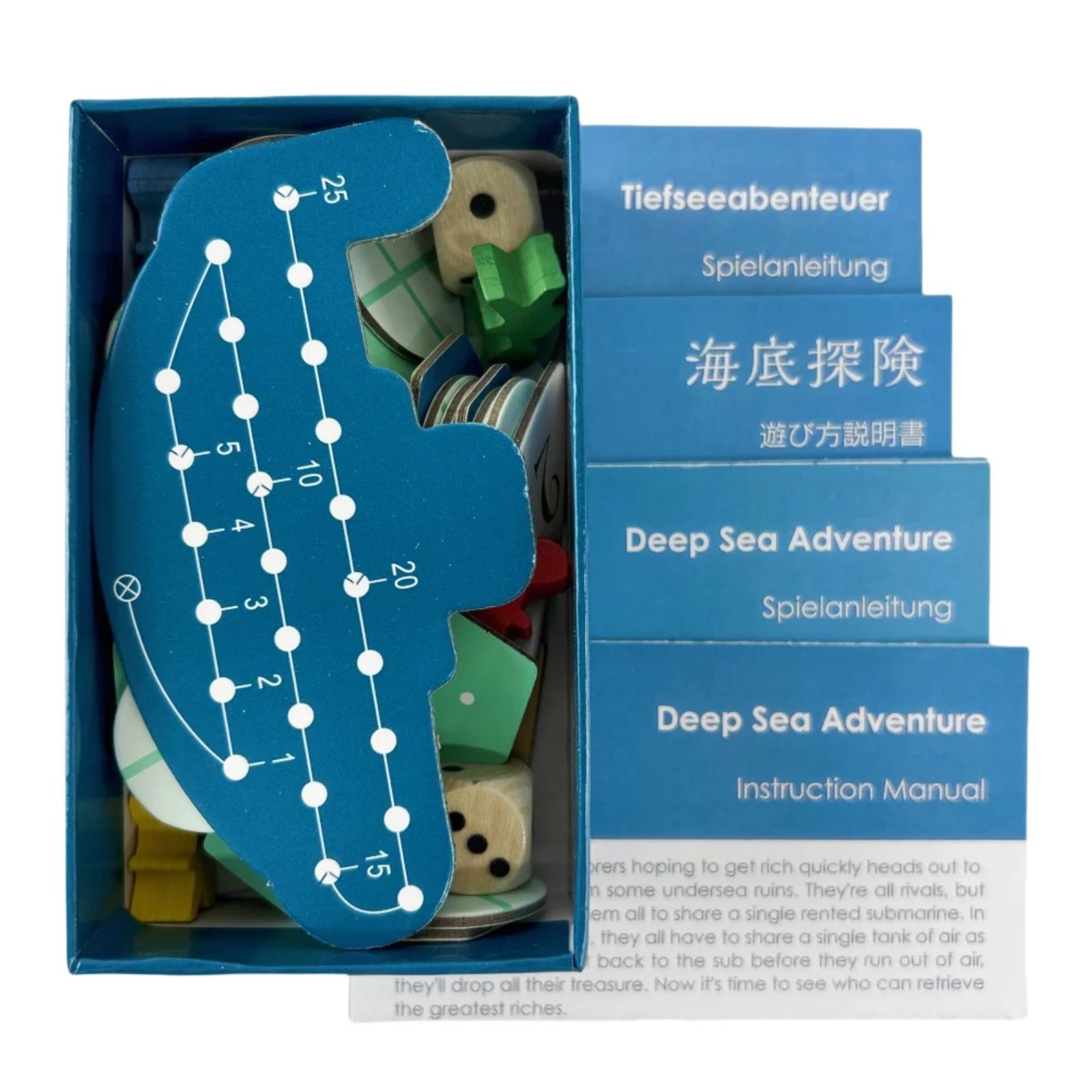 Deep Sea Adventure Board Game Family Card Game Party Interactive Fun Toy Gift