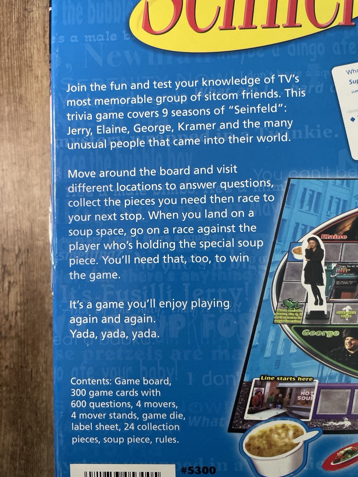 Pressman Seinfeld Trivia Game 2009 Complete – Adult Board Game #5300