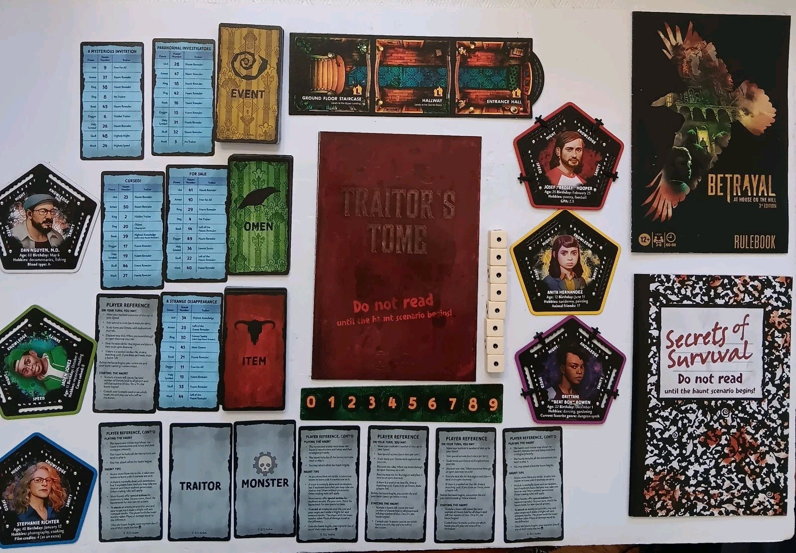 Avalon Hill Hasbro Gaming Betrayal at The House on The Hill 3rd Edition