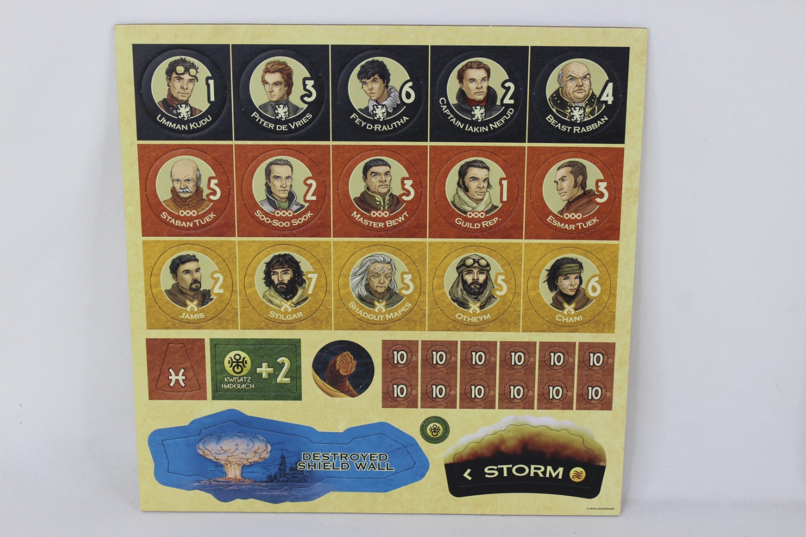 Dune Spice Must Flow Conquest Board Game Gale Force Nine 2019 * New Open Box
