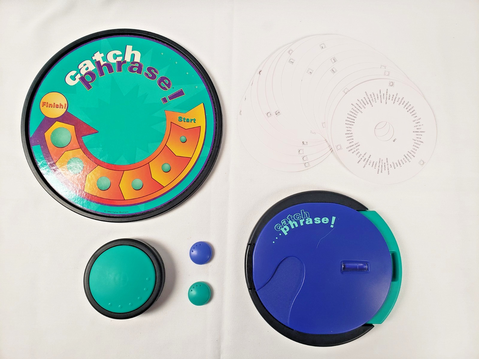 Parker Brothers Catch Phrase! Party Board Game 1994 Original Edition Parts Only