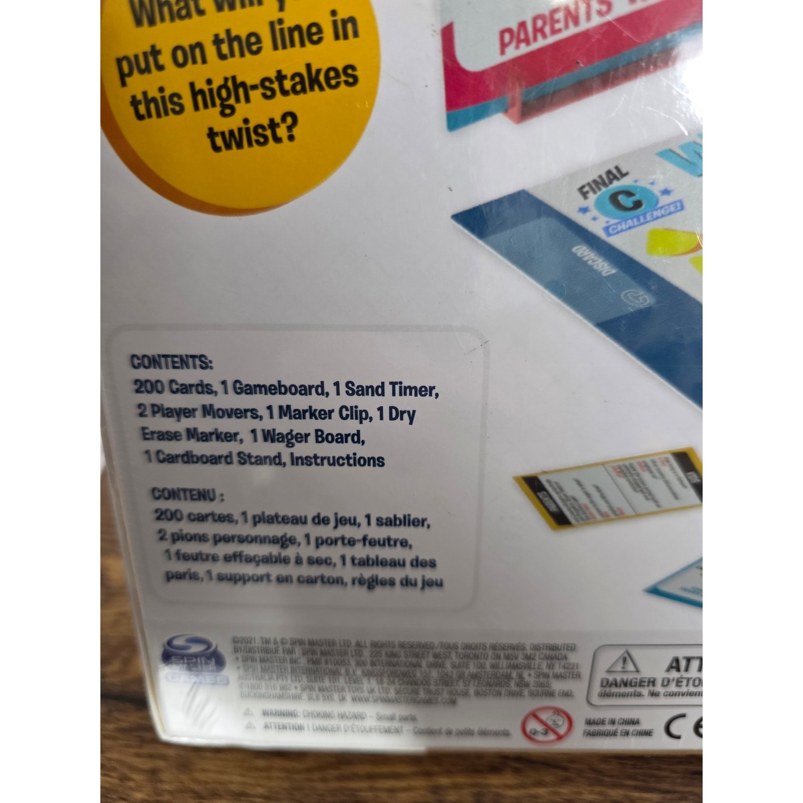 Beat The Parents Classis Family Trivia Game Kids Vs Parents New and Sealed