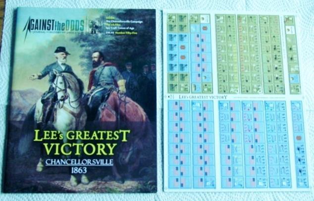 Against the Odds #55: Lee’s Greatest Victory – Chancellorsville 1863 (UNPUNCHED)