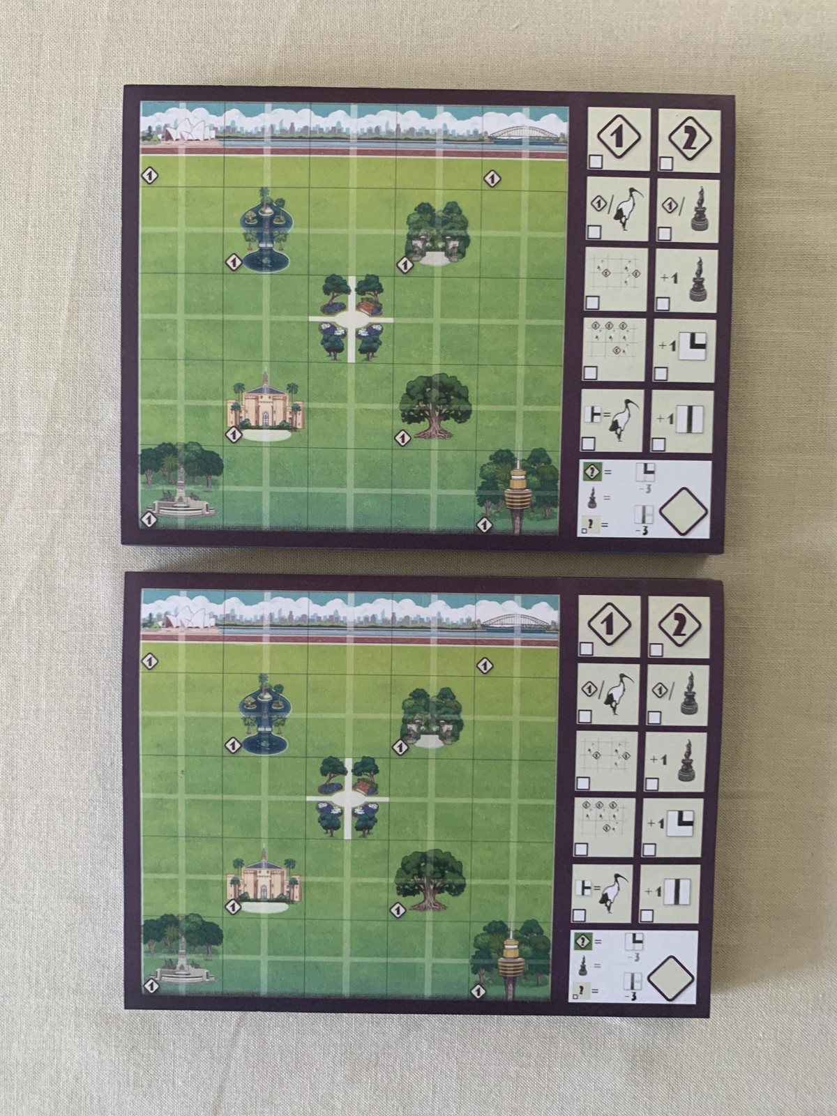 A Walk In The Park Grail Games Board Game 2021 Roll Write 1+ Players Ages 10+