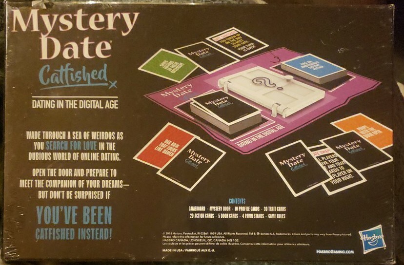 NEW Hasbro Classic MYSTERY DATE CATFISHED Dating In The Digital Age Board Game