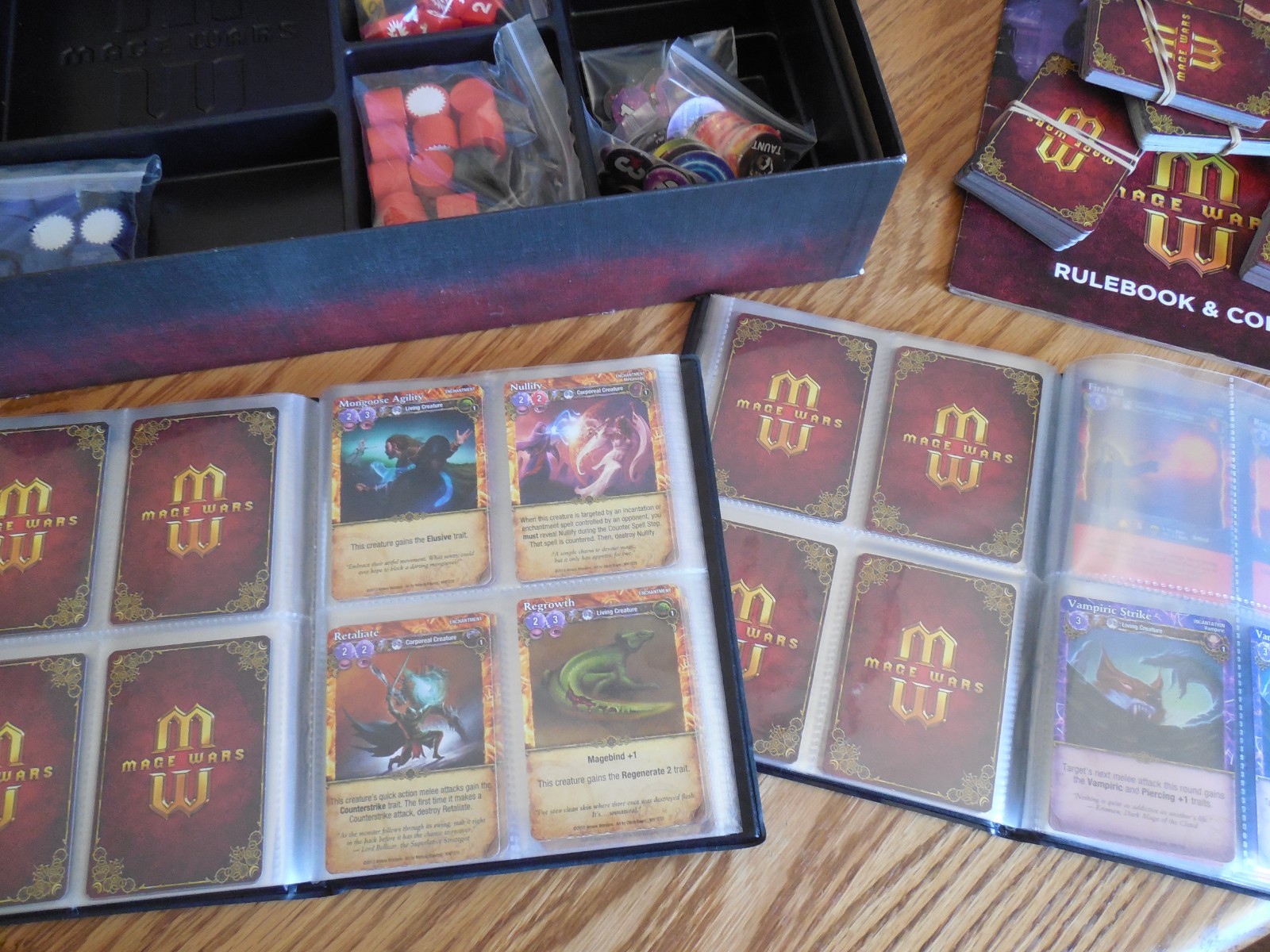 EUC 2012 Arcane Wonders “Mage Wars” Customizable Strategy Game of Dueling Mages