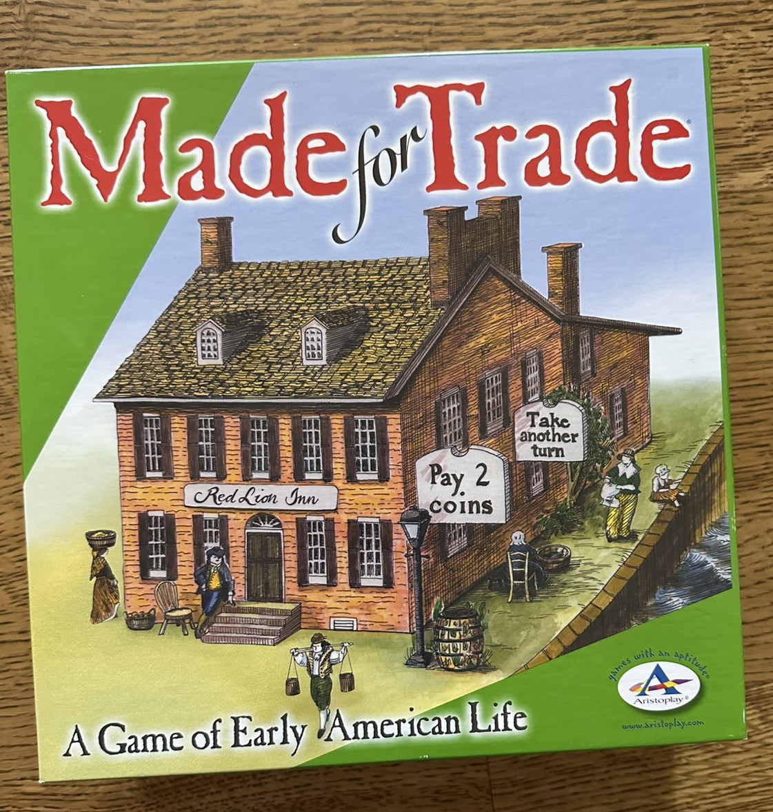 Made for Trade A Game of Early American Life Aristoplay Board Game Complete