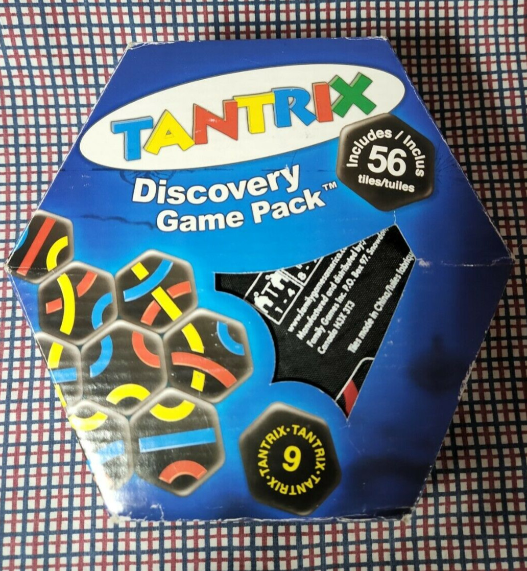 Tantrix Discovery Game Pack Strategy Family Board Game Challenging Puzzles