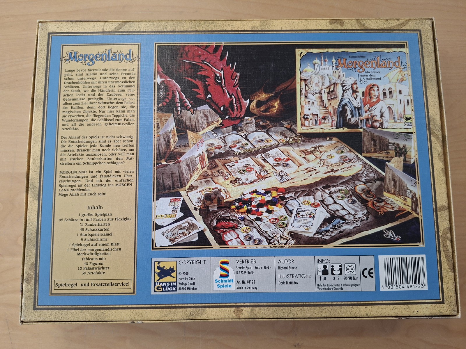 Morgenland – Hans im Glück – board games – bundle – collection – board games