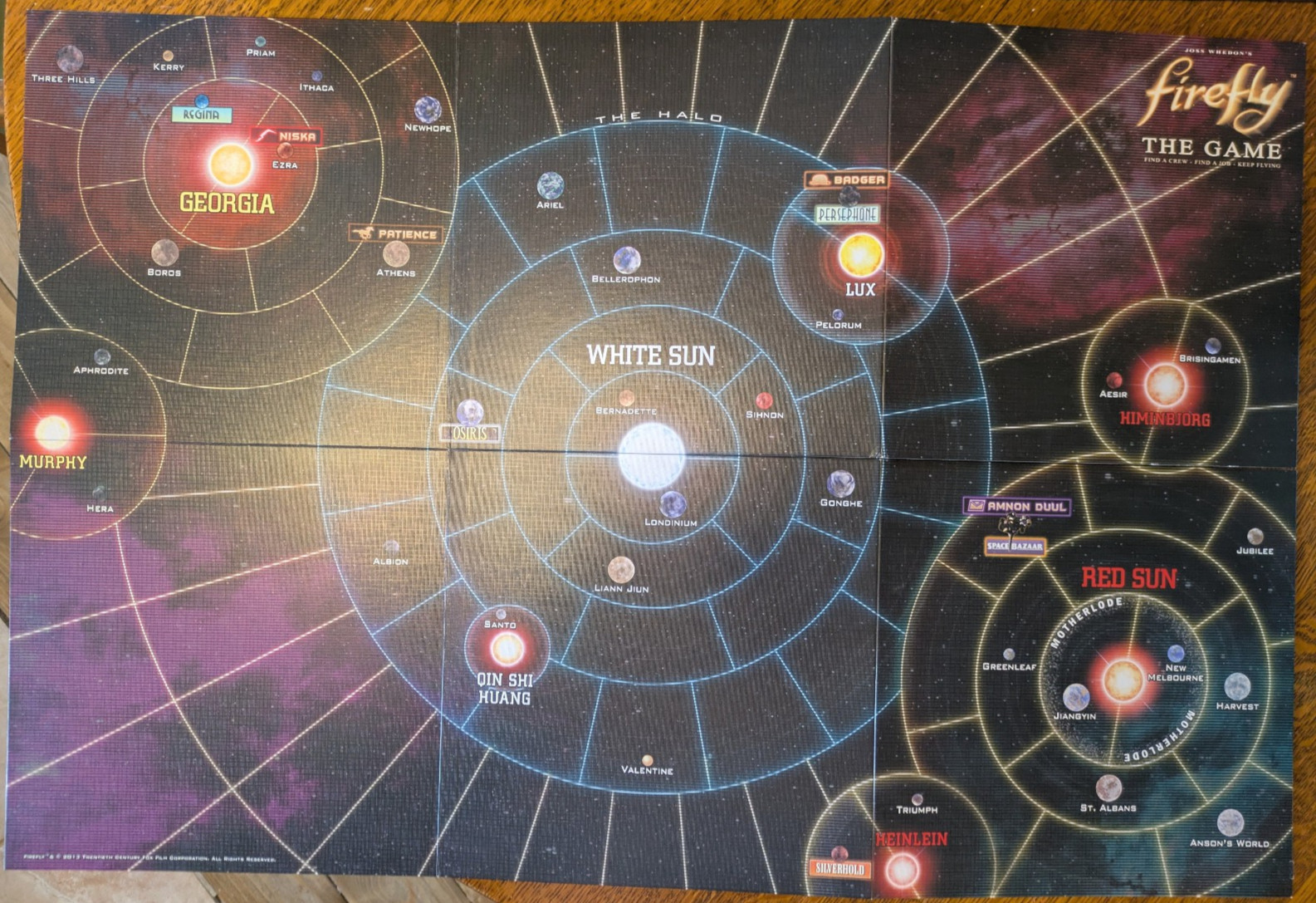 Firefly The Game Gale Force Nine Board Game