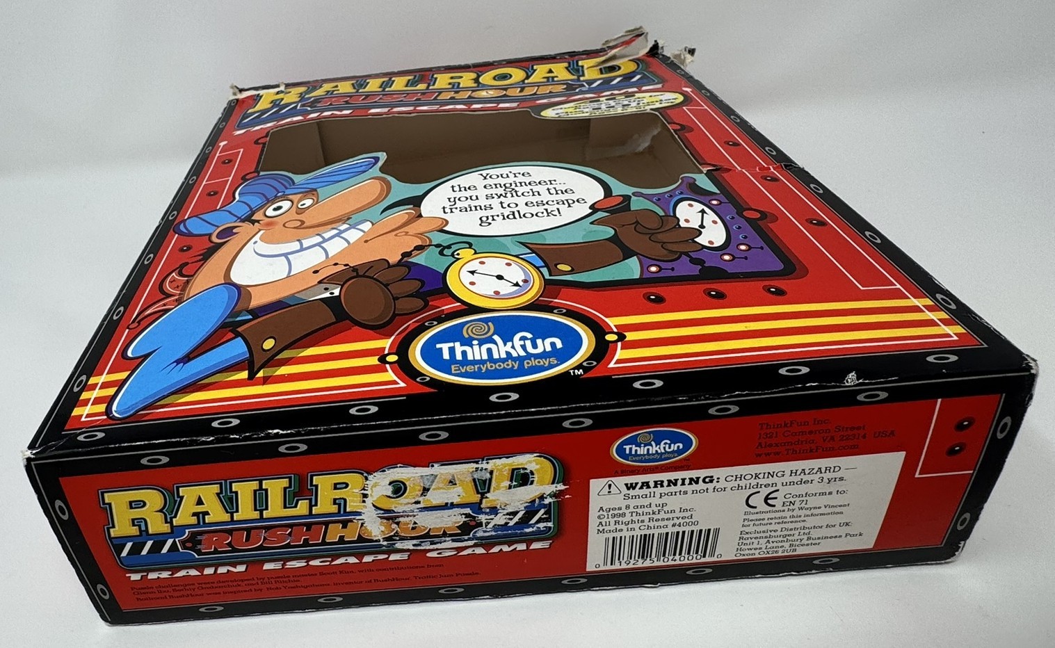 Railroad Rush Hour Train Think Fun Game – 100% Complete