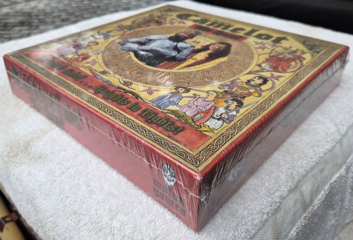 Julian Musgrave’s Camelot The Court Boardgame Knights In Tights Board Game New