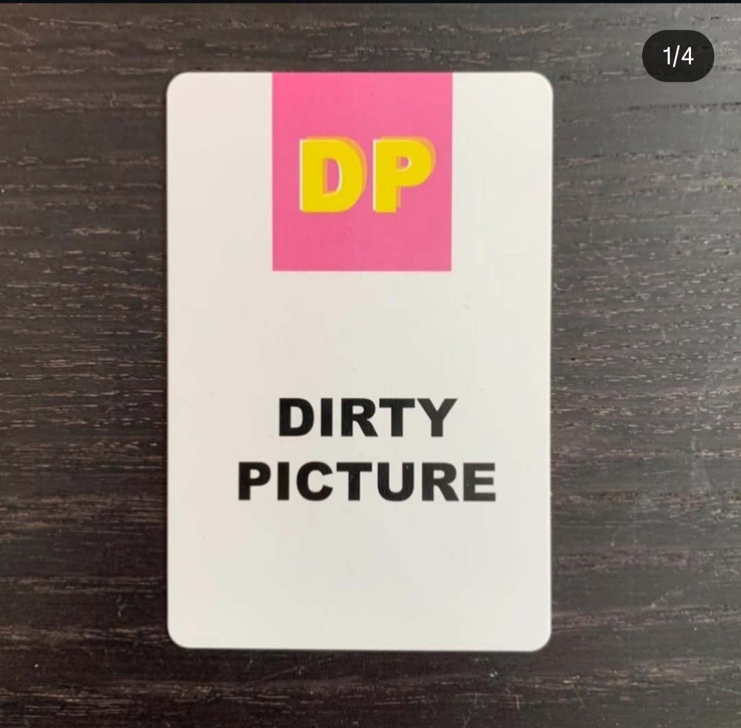 NSFW Adult Party Game – Dirty Picture Cover Up