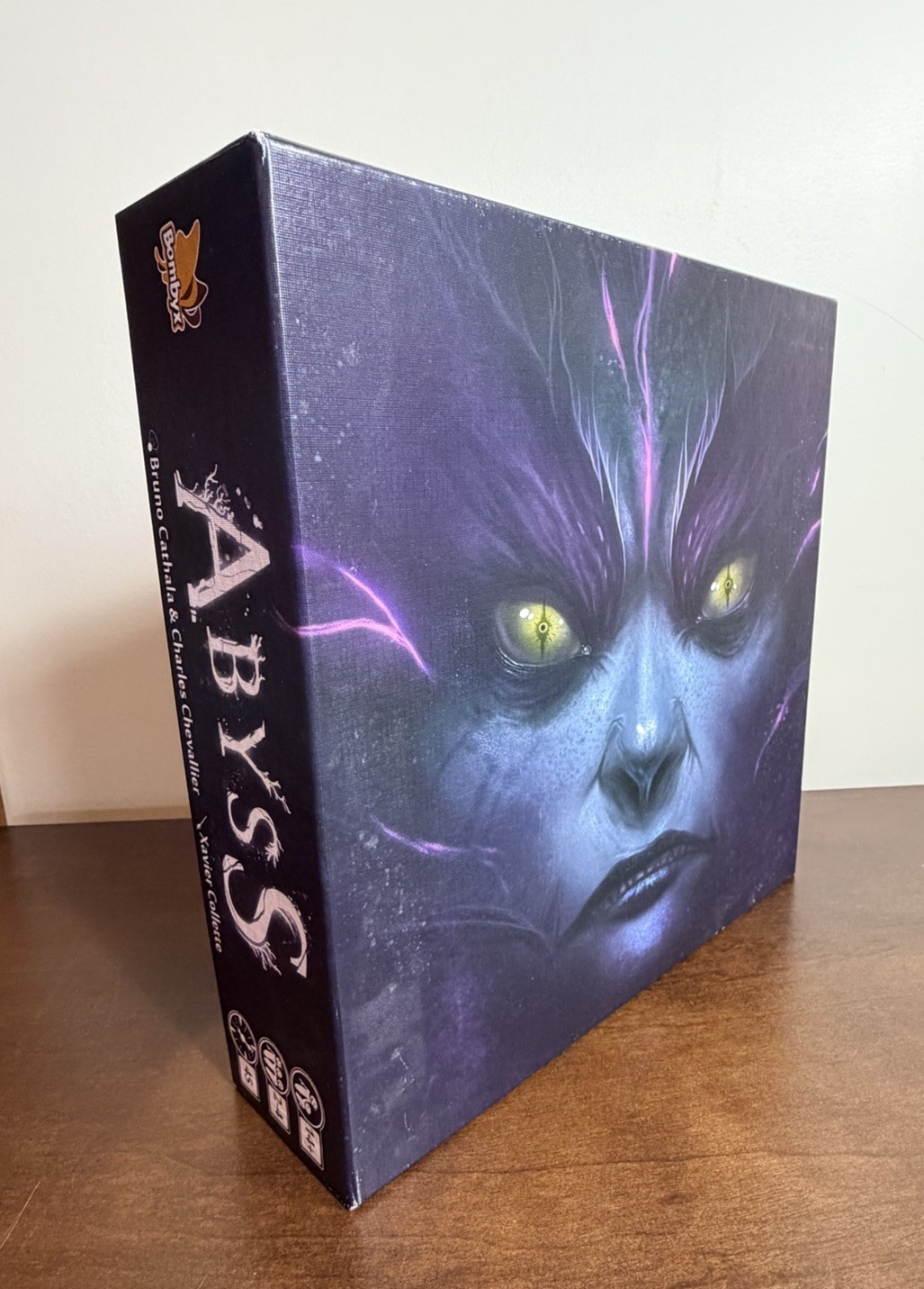 Abyss Bombyx Board Game (Purple Box) Excellent Condition