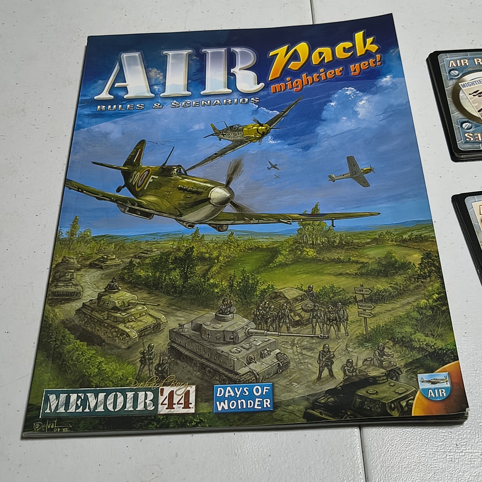 Memoir ’44 Air Pack 1st Edition Days of Wonder 2007 Miniature WW2 War Planes