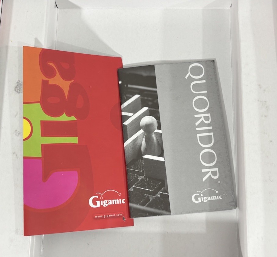 New OPEN BOX Quoridor Board Game Wooden 2007 Gigamic Fundex Games 5203 Complete