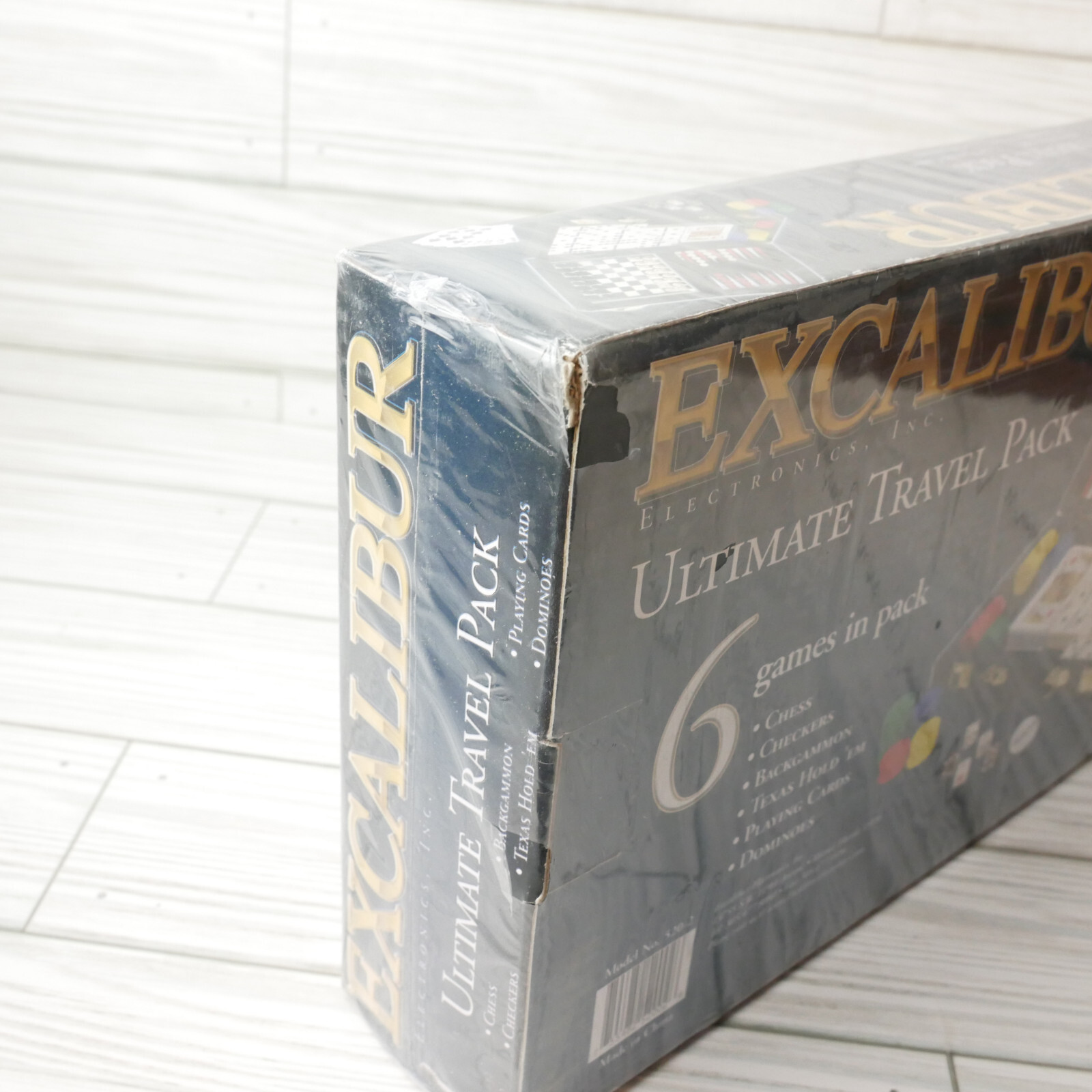 Excalibur 6 Games in Pack Ultimate Travel Game Pack NEW SEALED
