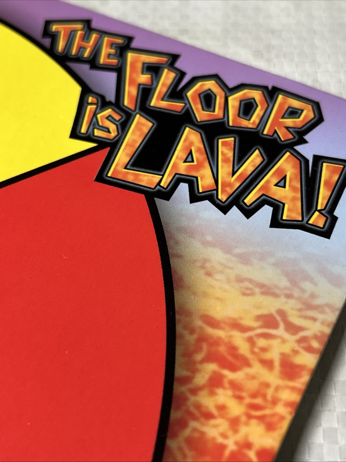 The Floor Is Lava Spinner Card Arrow & Base Replacement Part Endless Games