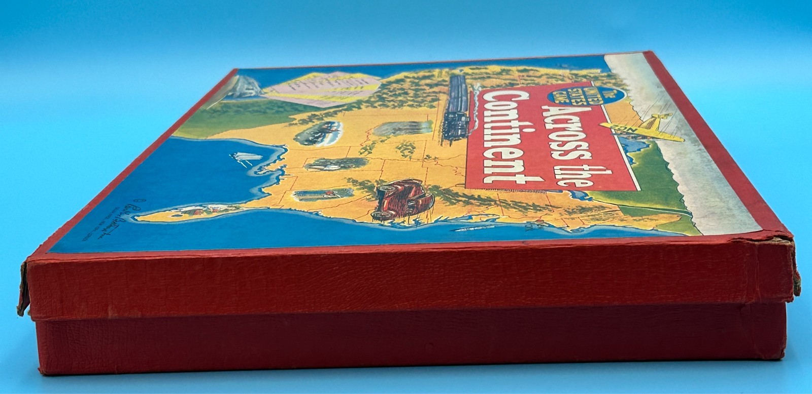 Across the Continent (1935) Parker Brothers Board Game – Complete w/ all Pieces