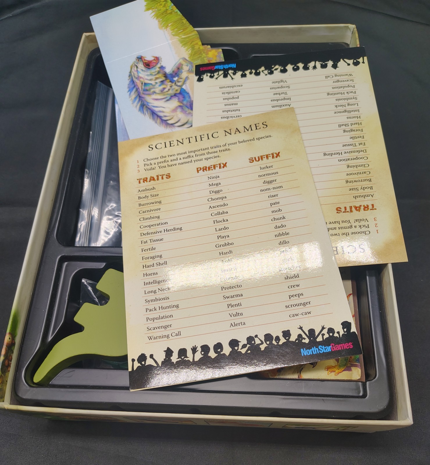 Evolution board game from North Star Games — 100% complete