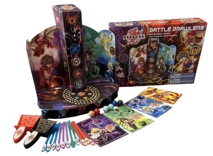 Bakugan Battle Brawlers 2008 Skill and Action Game Lot No Manual