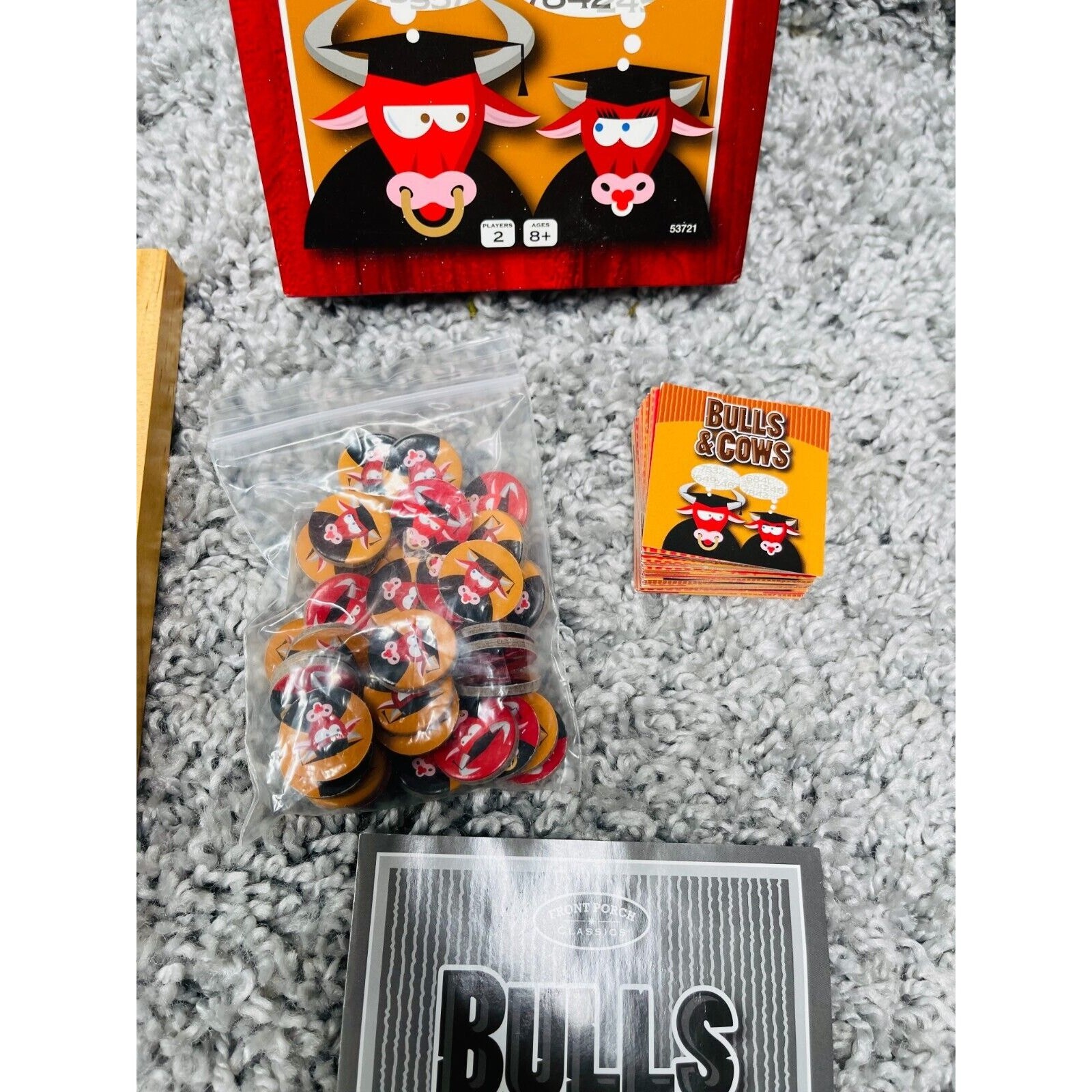 Front Porch Classics Bulls & Cows The Original Code Breaking Board Game 53721