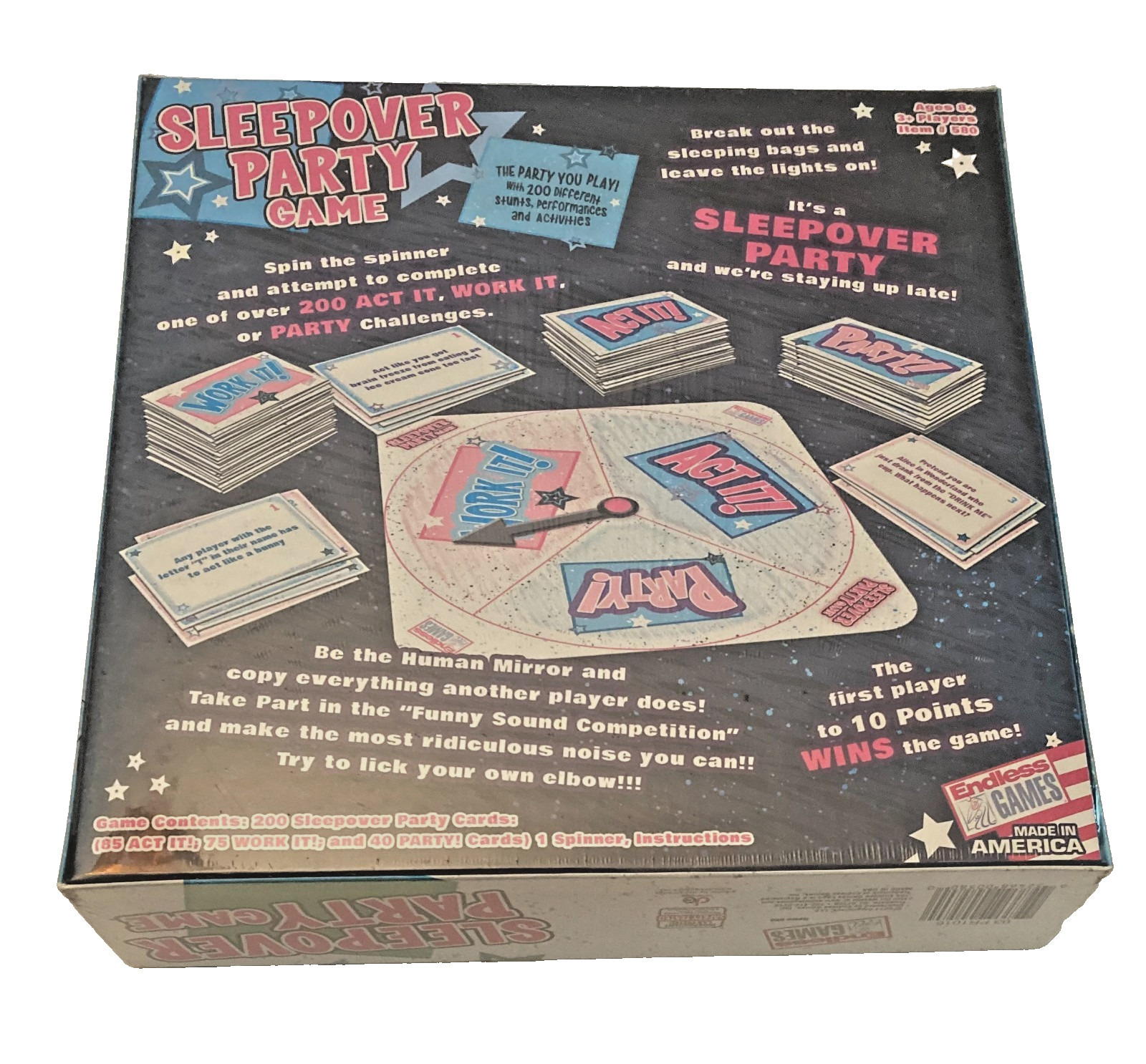 Sleepover Party Game