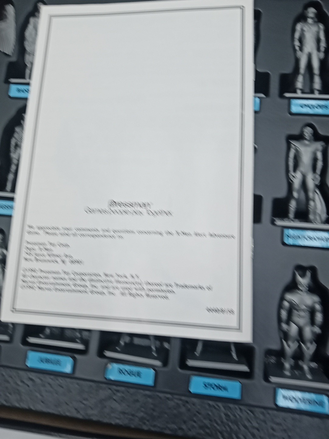 The Uncanny X-Men Alert Adventure Game Pressman Exclusive Limited Edition #uib2