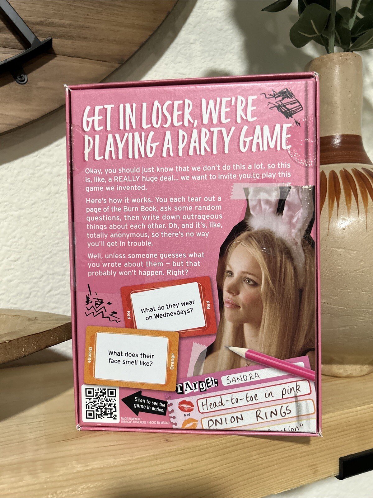 MEAN GIRLS – Burn Book A Party Game Board Game New!