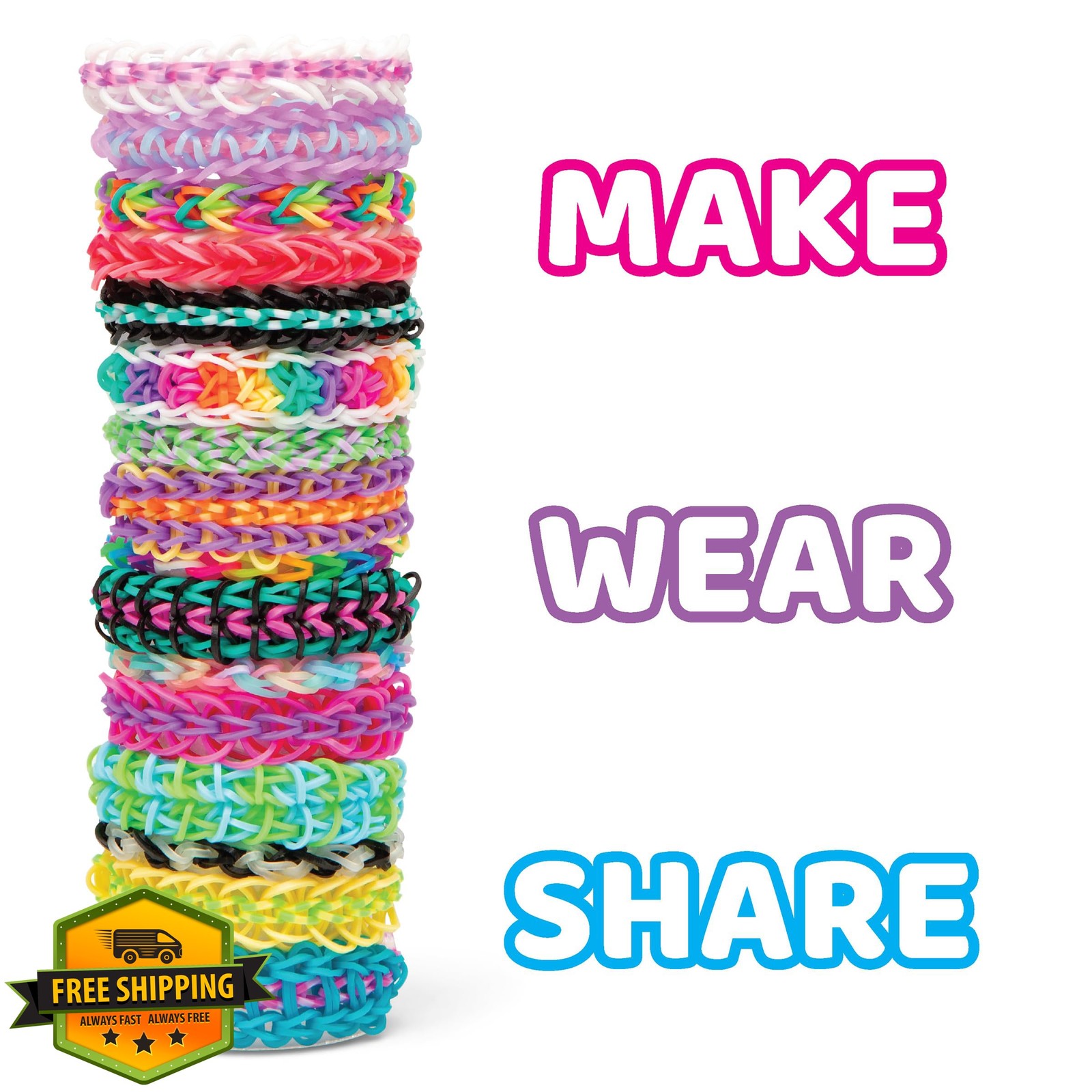 Rainbow Loom MEGA Combo Set 7000+ bands