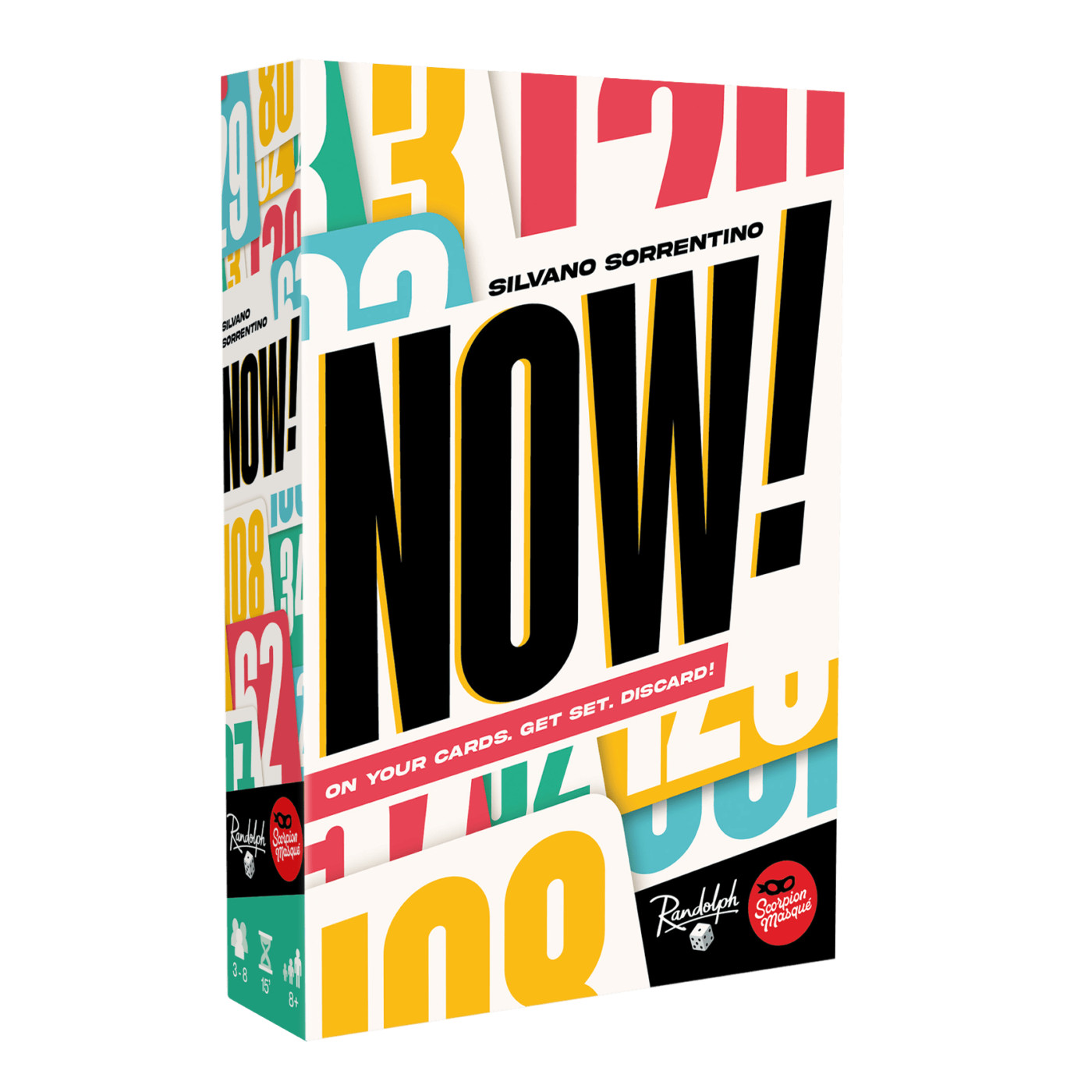 Now! Card Game Shedding Randolph SMNOW01-2023-01-EN Family Party Fast Play