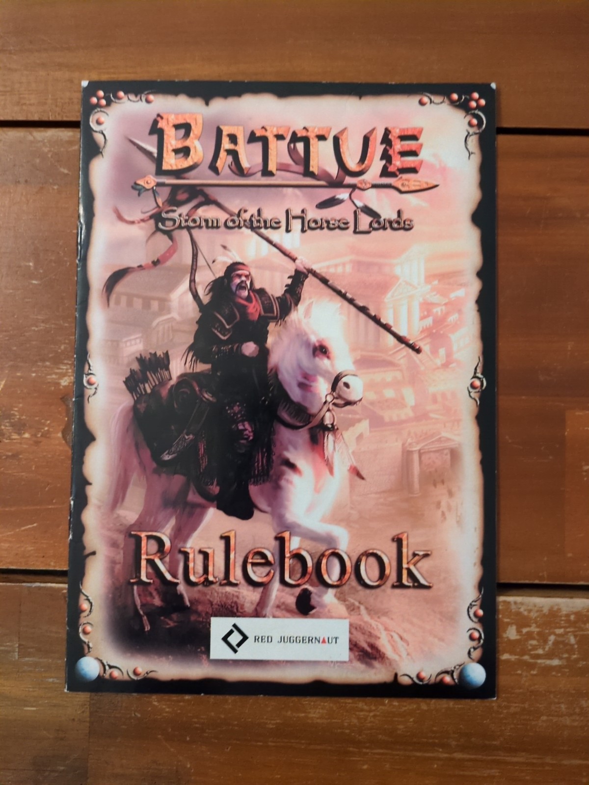 Battue Storm Of The Horse Lords Red Juggernaut Board Game