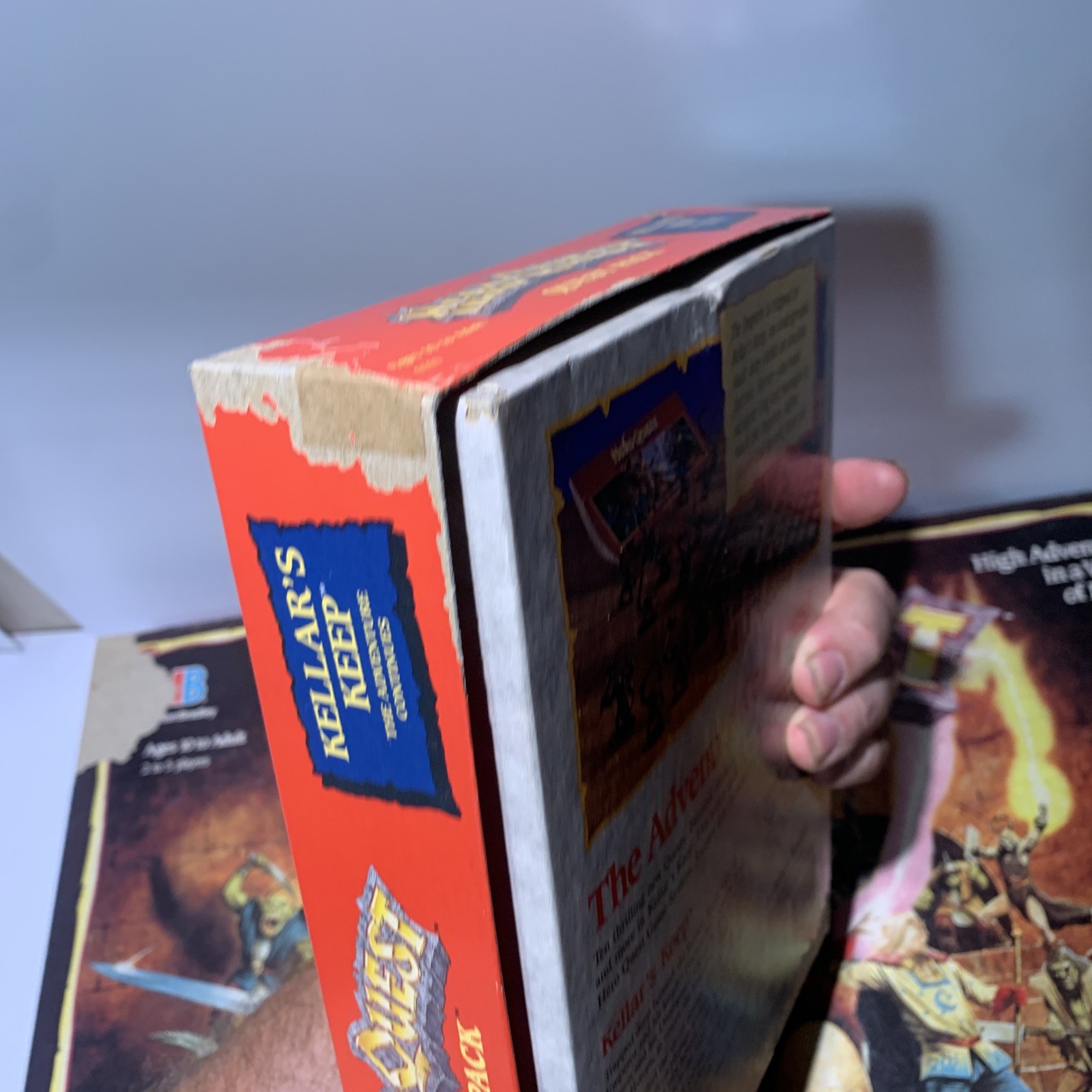MB Hero Quest Board Game 1989-1990 + Kellar’s Keep Near Complete