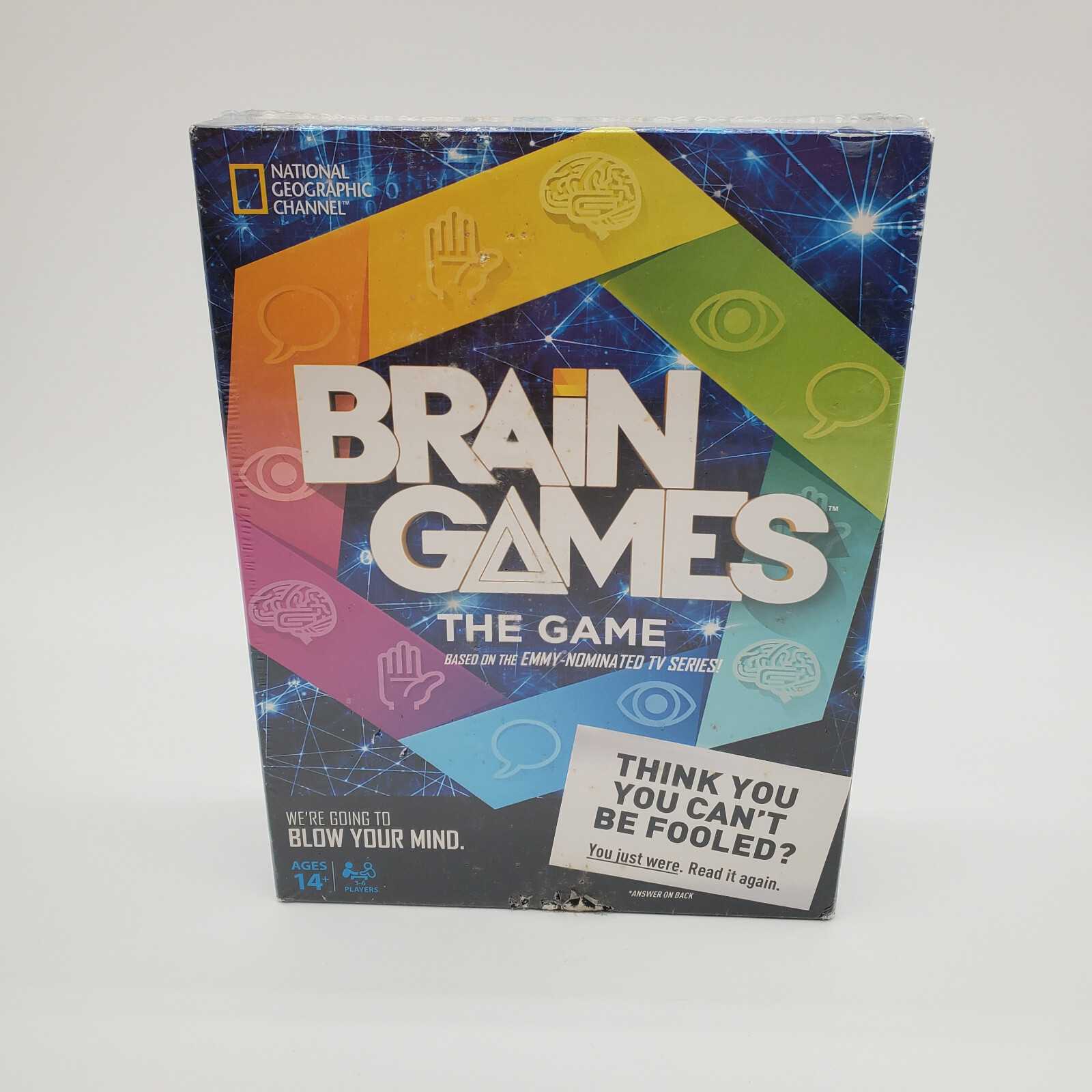 New National Geographic Channel Brain Games The Game Complete Board Game Family