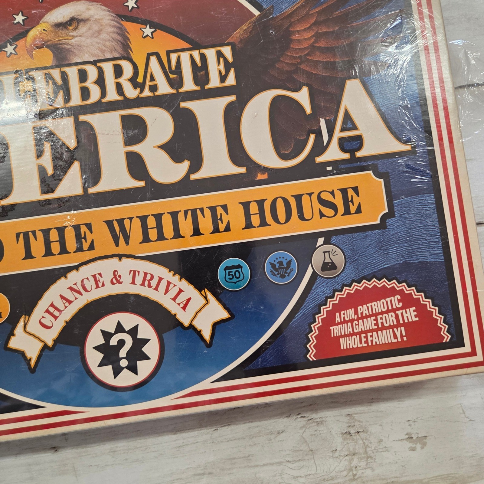 PragerU Celebrate America Race to the White House Board Game Patriotic NEW