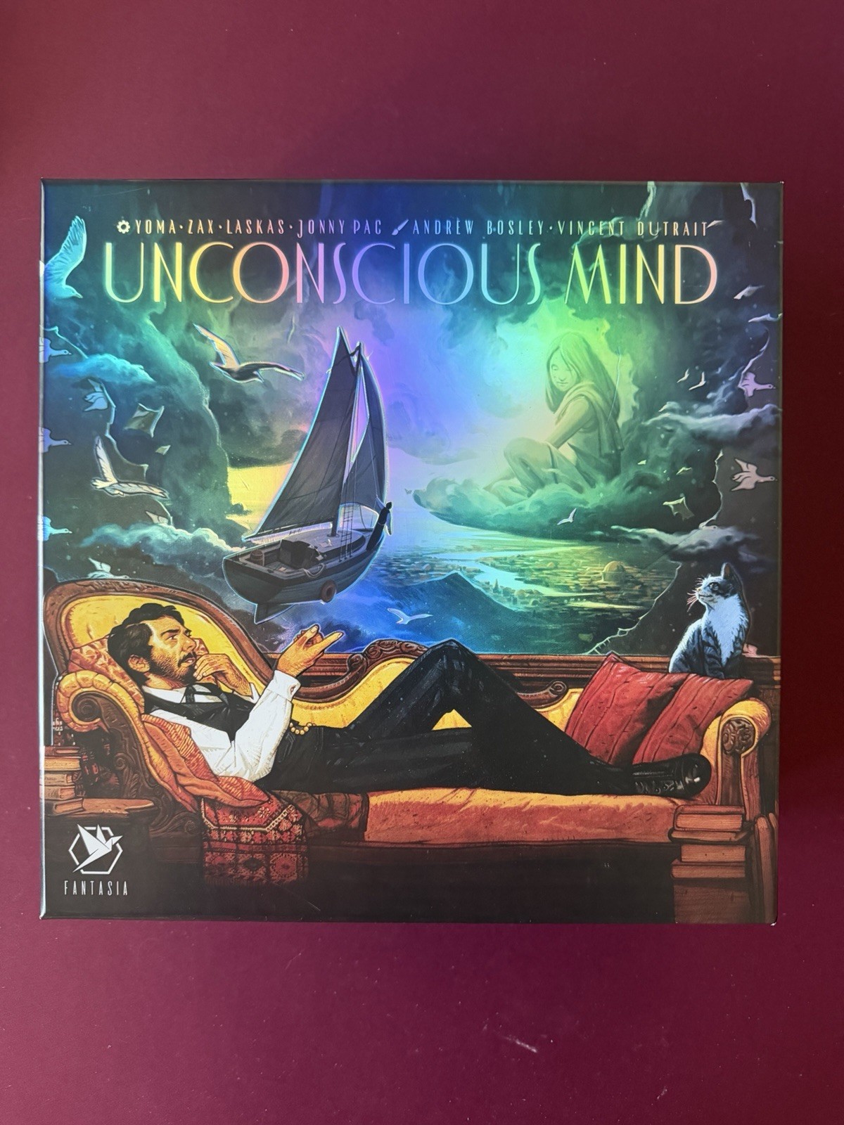 Unconscious Mind Deluxe Kickstarter Edition + Mat + Nightmares + Halos + Modules