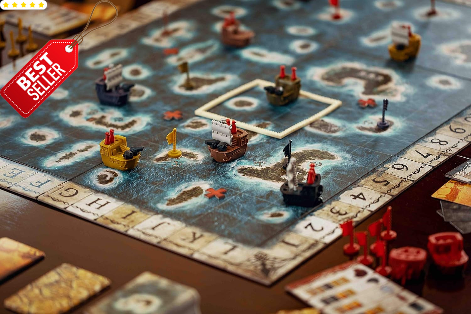 Plunder A Pirate’s Life Strategy Board Game Adults Kids Family Game Night – US