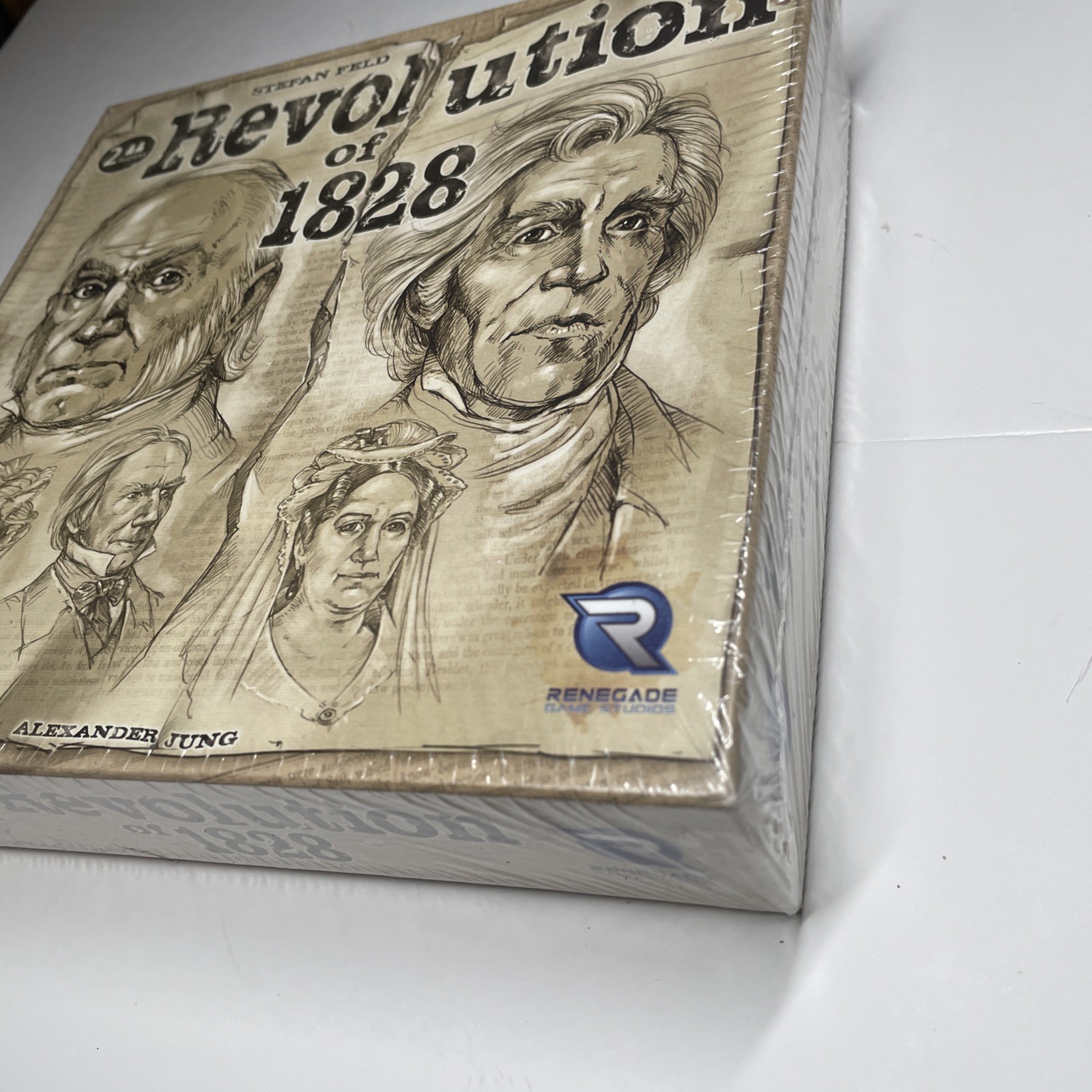 Revolution of 1828 Board Game, 2 players, Renegade Game Studios NEW