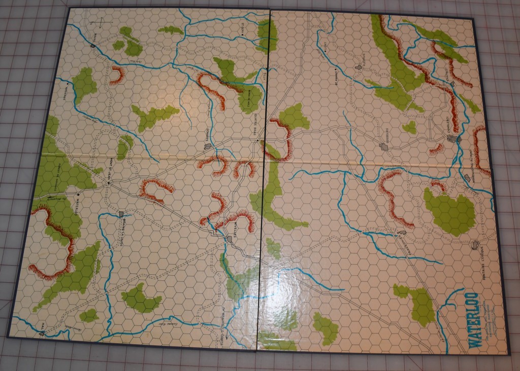 Waterloo Vintage Board Game Avalon Hill 1962 Campaign War Game Punched Napoleon