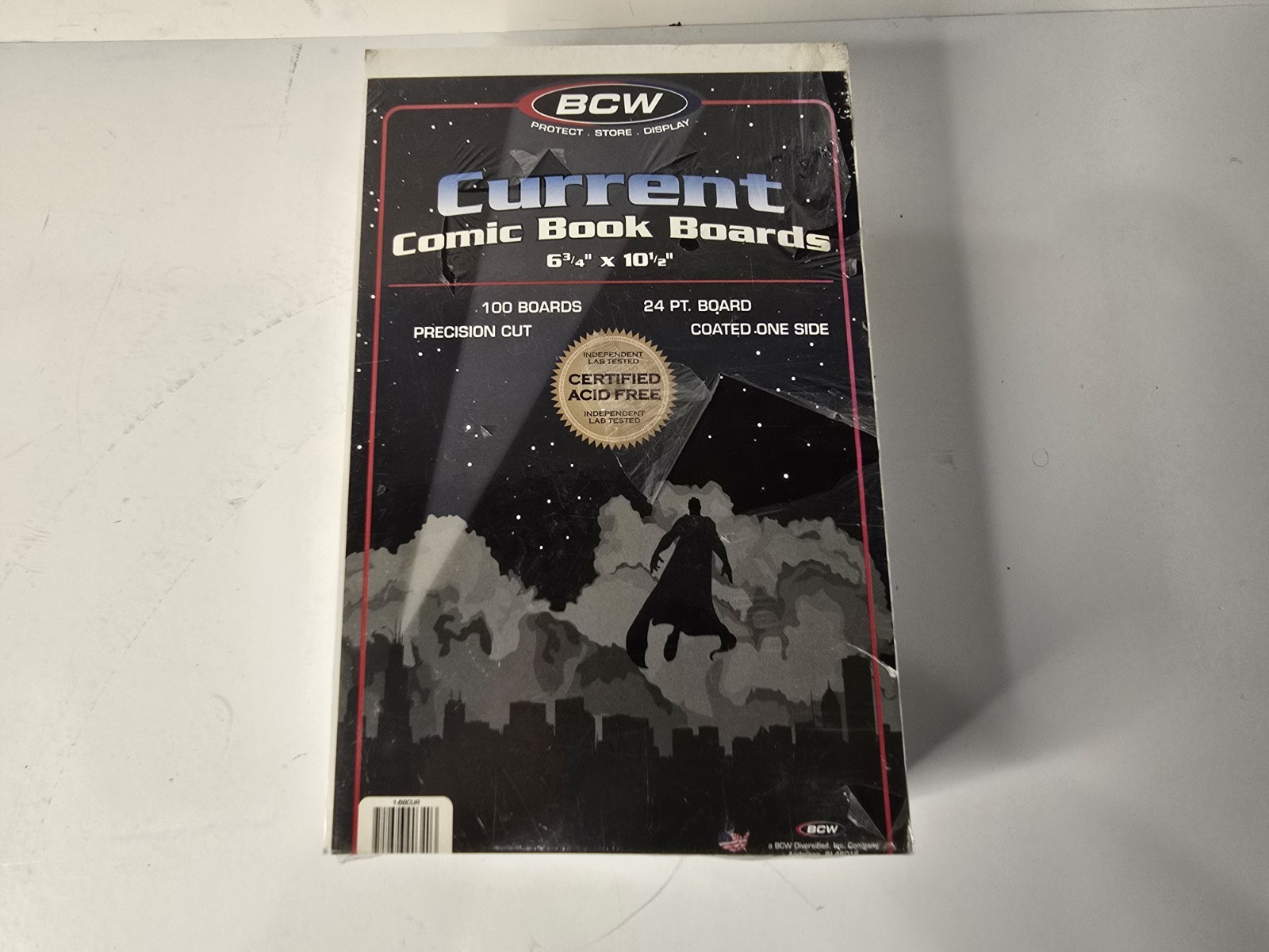 Pack 100 BCW Current Modern Comic Book Acid Free Backing Boards Backers READ