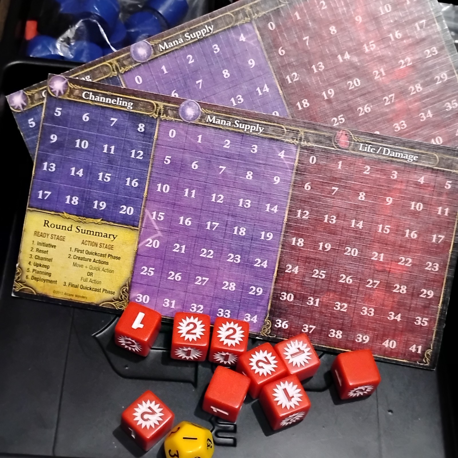 Mage Wars Game 2012 Arcane Wonders CIB