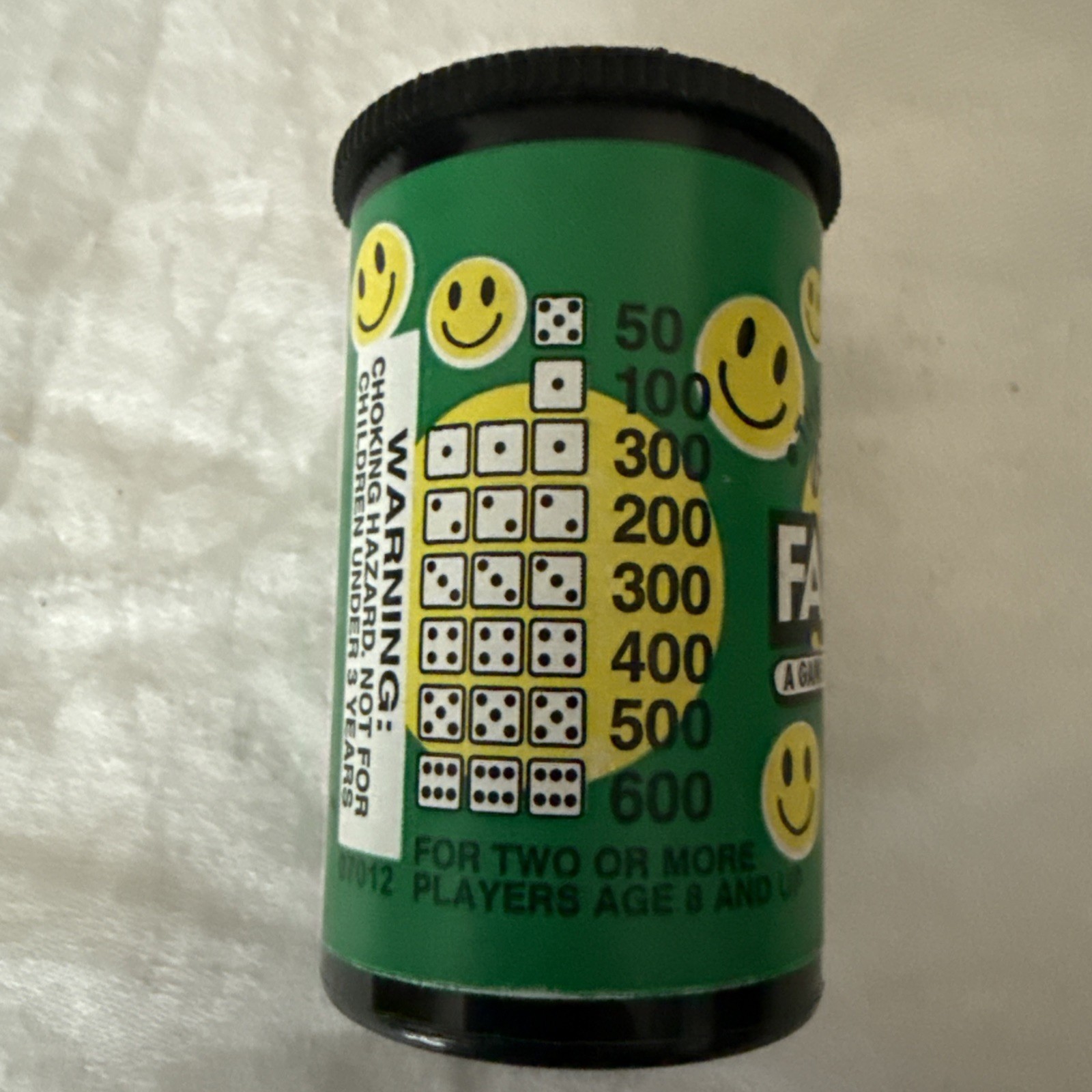 Vintage 2001 Original Pocket Farkel Dice Game W/Instructions Free Shipping
