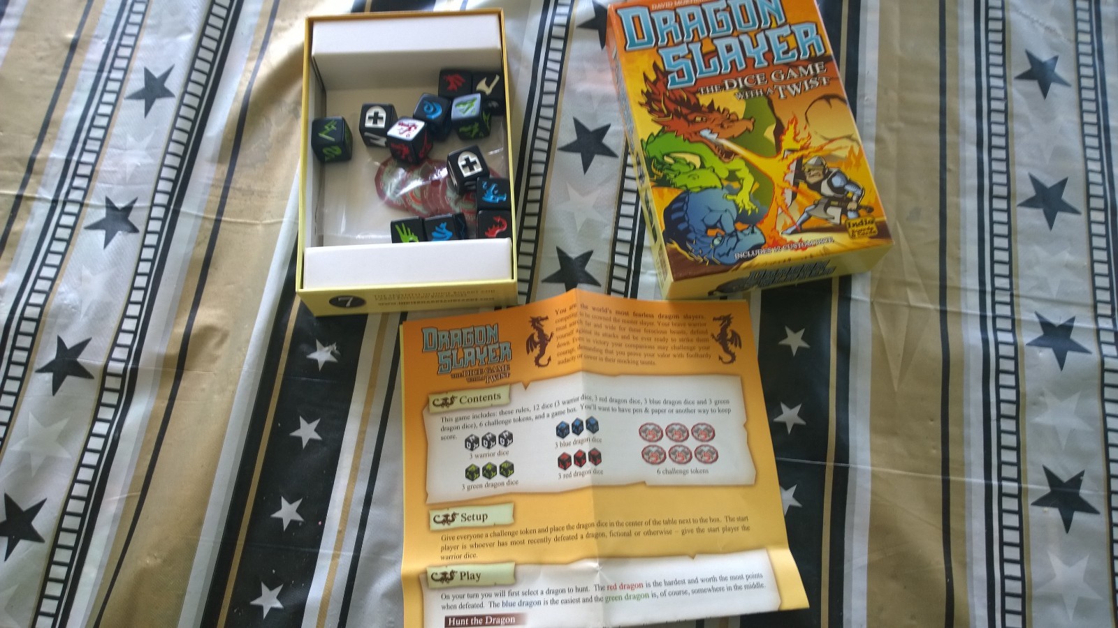 Indie Boards & Cards Boardgame Dragon Slayer The Dice Game with a Twist