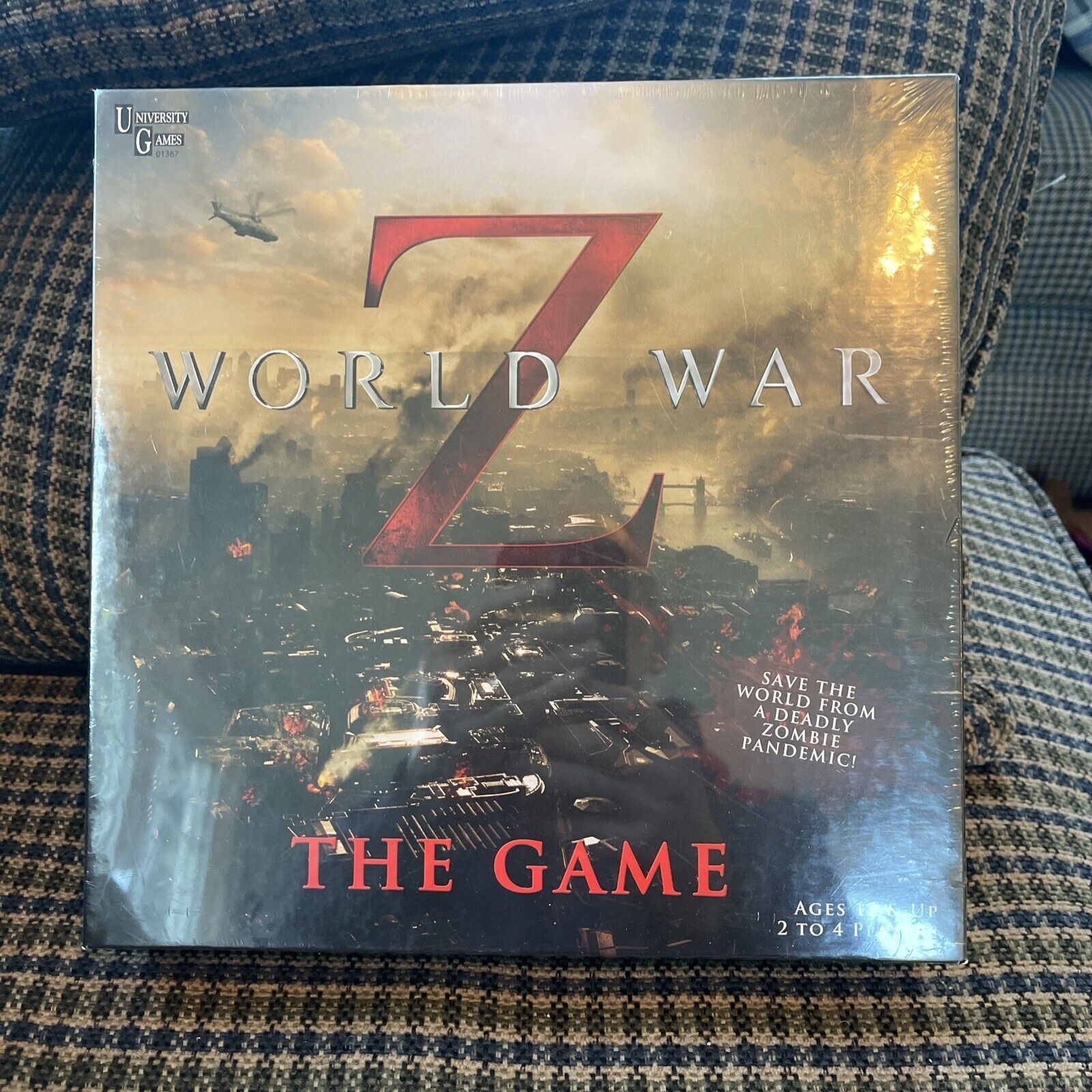 World War Z: The Board Game Movie University Games Zombie Apocalypse New Sealed