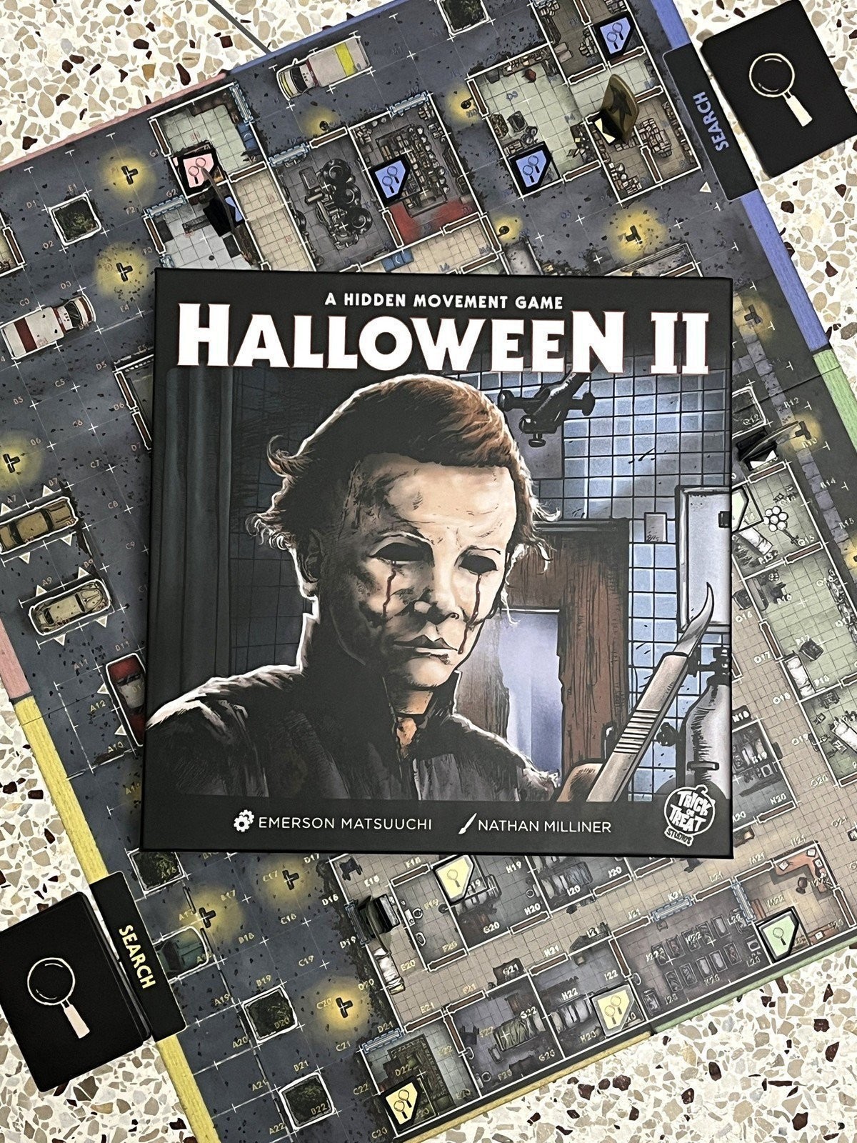 Trick Or Treat Studios Halloween 2 Board Game – Hidden Movement Strategy Game…